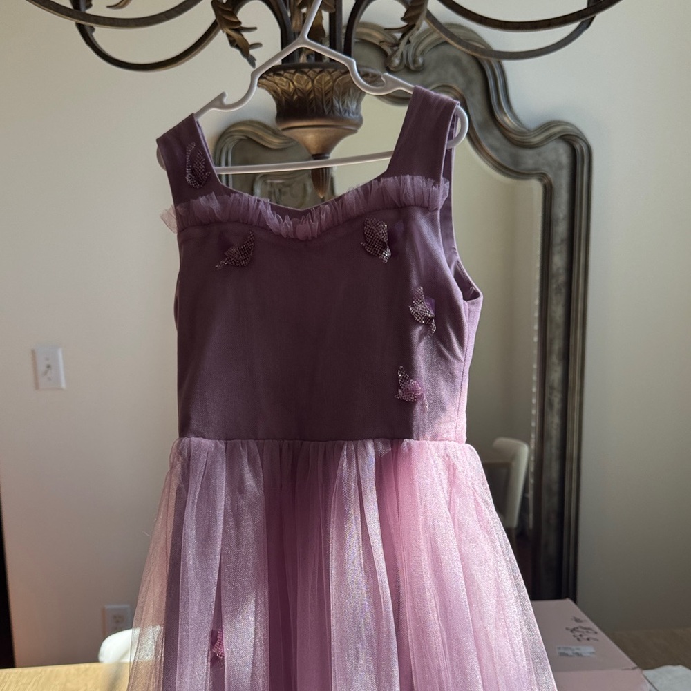 Joyfolie Purple and Pink Kids Dress